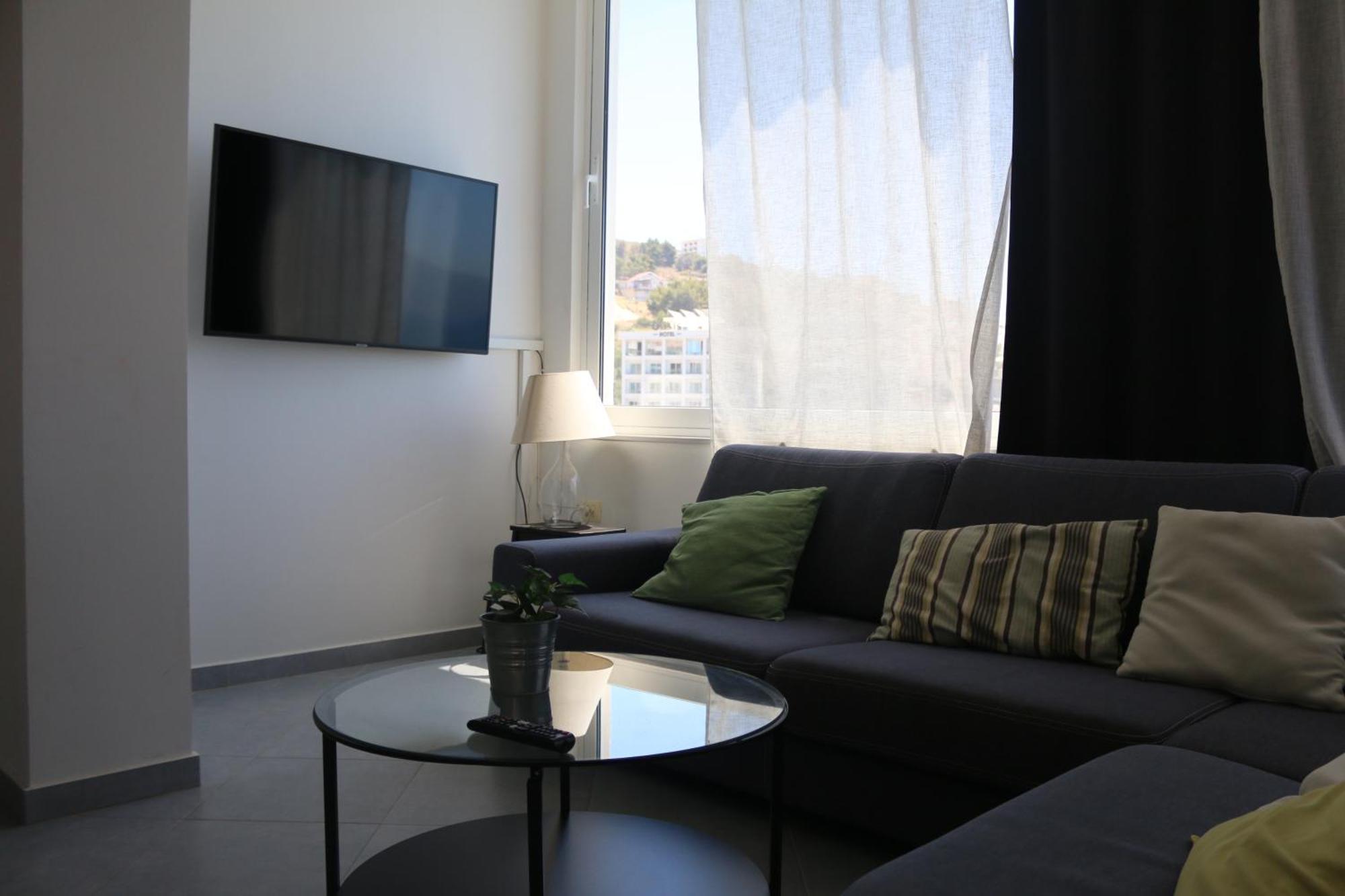 Viola Sea View Penthouse Daire Saranda Dış mekan fotoğraf